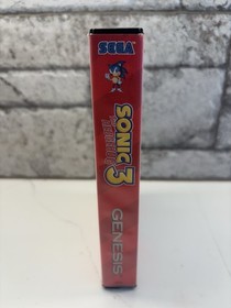 Sonic the Hedgehog 3 (Sega Genesis, 1994) &ndash; Case + Game No Manual Tested
