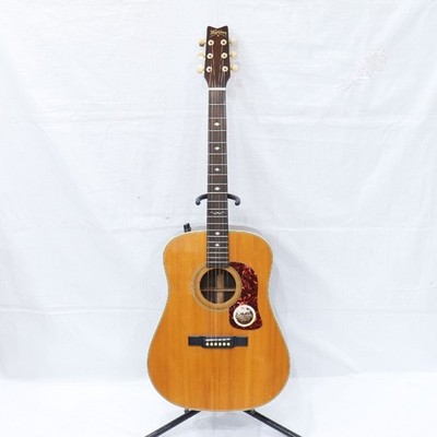 Washburn D-21S Acoustic Guitar Made In 1990 Natural Musical Instrument Used