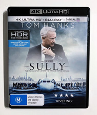 Sully - Drama biográfico 2016 Tom Hanks película - RARO OZ 4K/Blu-Ray