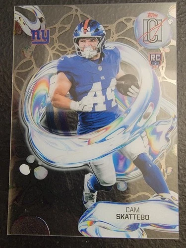 2025 Topps Signature Cam Skattebo Base (RAW)