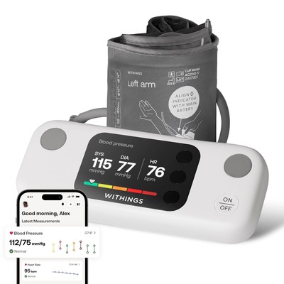 WITHINGS BPM Vision   Smart Arm Blood Pressure Monitor