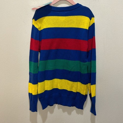 Disney 100 Mickey Mouse Retro Re-Imagined Striped Pullover Sweater - Bild 6 von 7