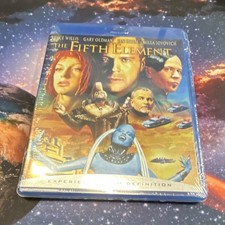 NEW SEALED The Fifth Element Widescreen Blu-ray Bruce Willis, Jovovich, Columbia