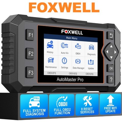 FOXWELL NT624 Elite OBD2 Full System Car Diagnostic Scanner Tool 8 Reset AutoVin