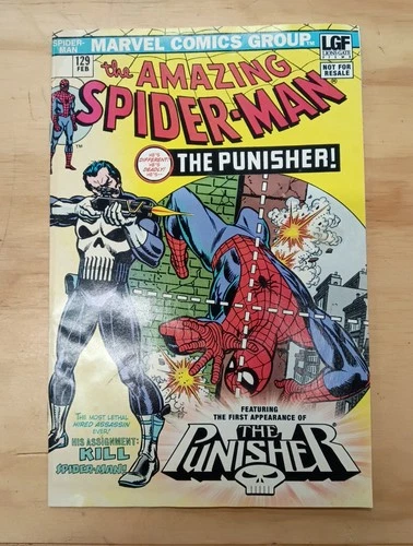 Rare Amazing Spider-Man # 129 Reprint Lionsgate Movie Marvel Comics