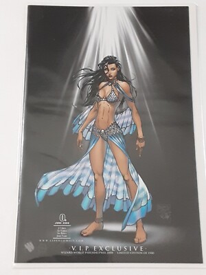 FATHOM #0D VIP EXCLUSIVE LTD ED 2008 WIZARD PHILADELPHIA TURNER VARIANT COMIC NM