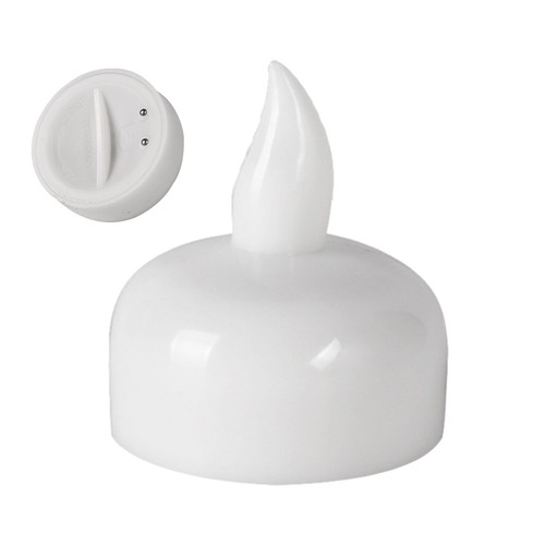 10X Waterproof LED Tea Light Candles Floating Electronic Water Sensor Flameless - Picture 2 of 9