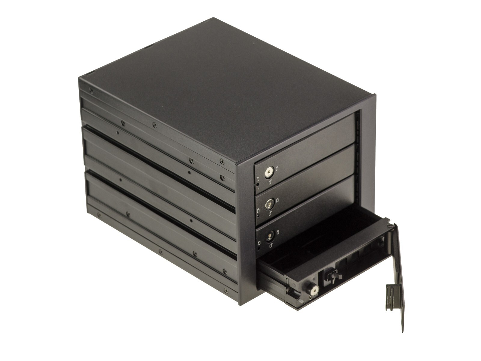 Case Rack 5.25 per 4 Dischi Sata. Cassetto Telaio Hot Spina per PC O Server