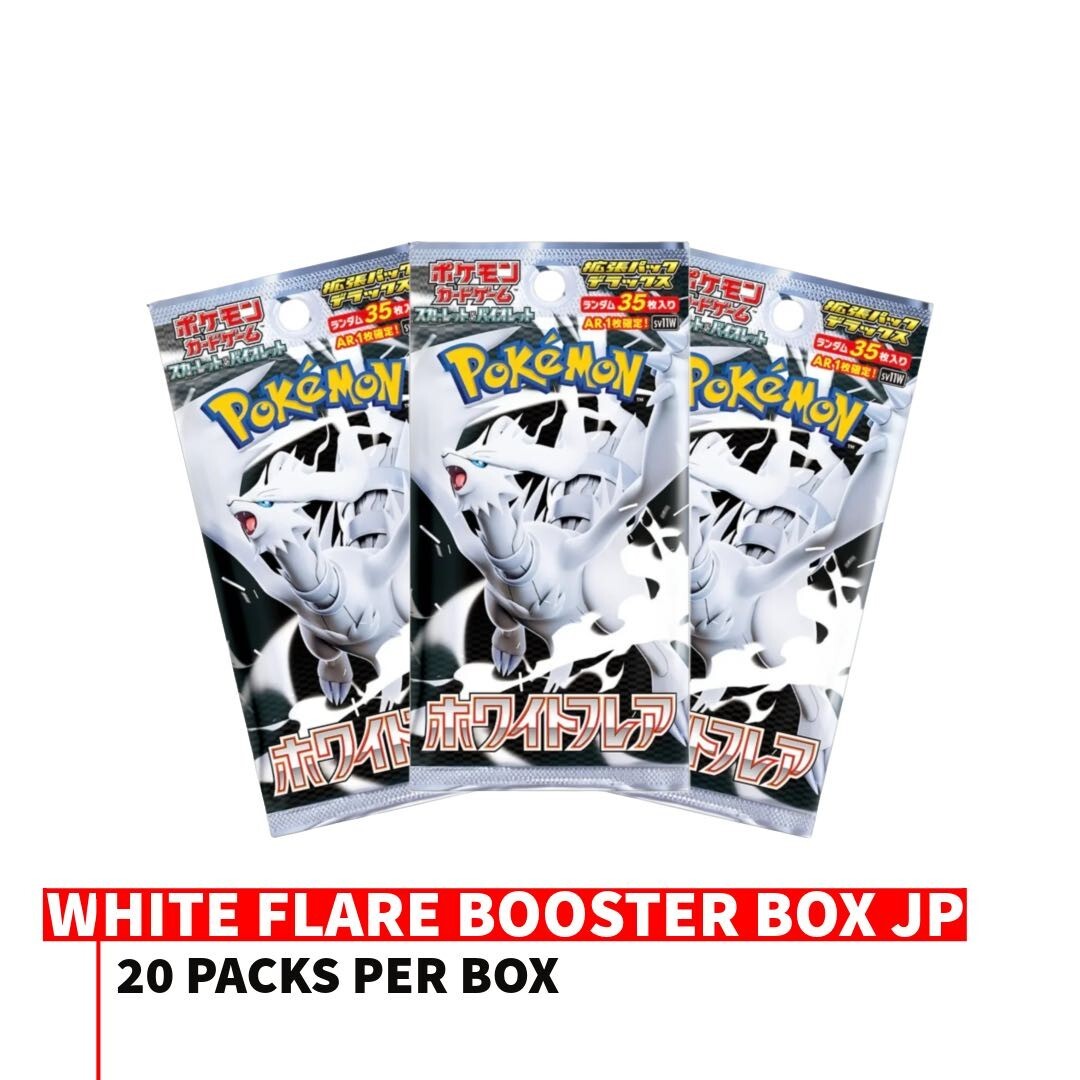 POKEMON BLACK BOLT + WHITE FLARE [JP] BOOSTER BOX SET OF 2