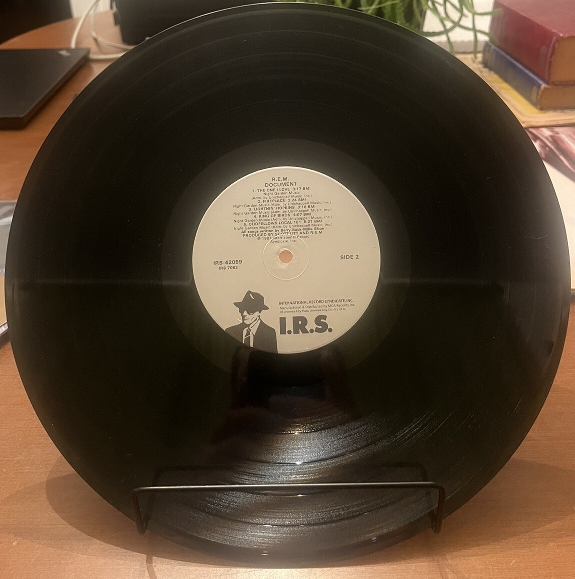 R.E.M. Document Lp 1987 IRS-42059 Michael Stipe Alternative