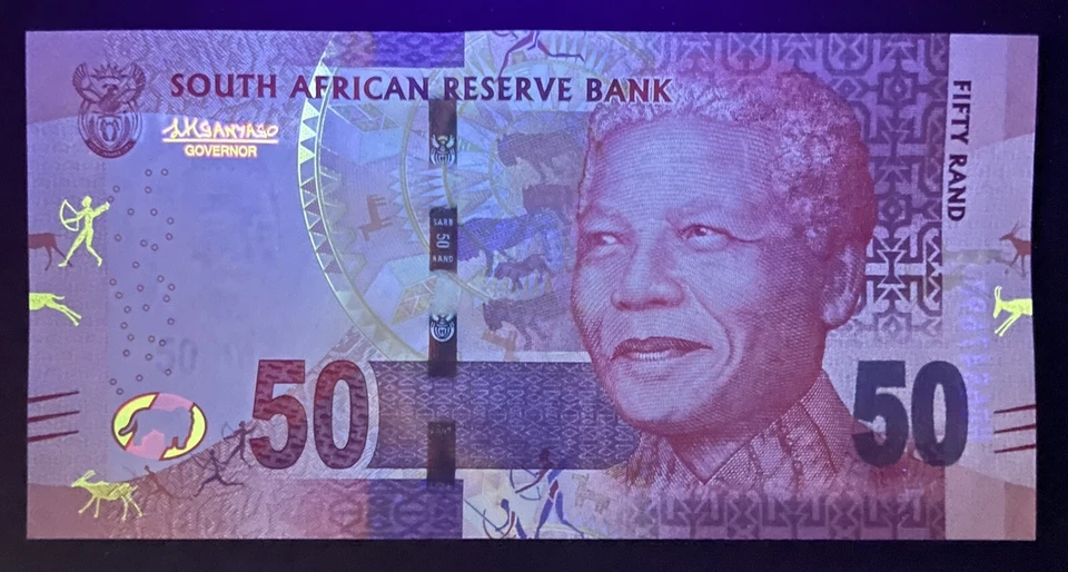 SET ; South Africa, 10, 20, 50 Rand, ND 2013 - 2018 UNC Banknote Nelson Mandela - Image 4 of 4