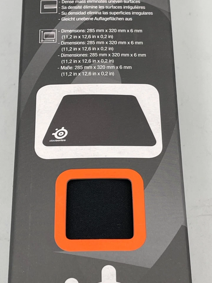 Steelseries QcK Mass PN63010 Pro Gaming Mousepad (11.2 x 12.6 x 0.24 inches) - Image 3 of 4