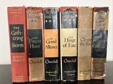 The Second World War Winston Churchill 1948-1953 Volumes 1-6 Complete Wear
