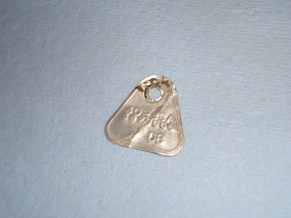 Carter AVS 4-Barrel Carburetor ID Tag 4028sa 1966 Chevrolet Nova Chevelle 327 - Image 2 of 2