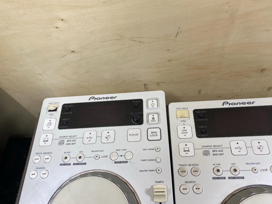 Pioneer DJ CDJ-350 White Set Controller 2-Channel Mixer and