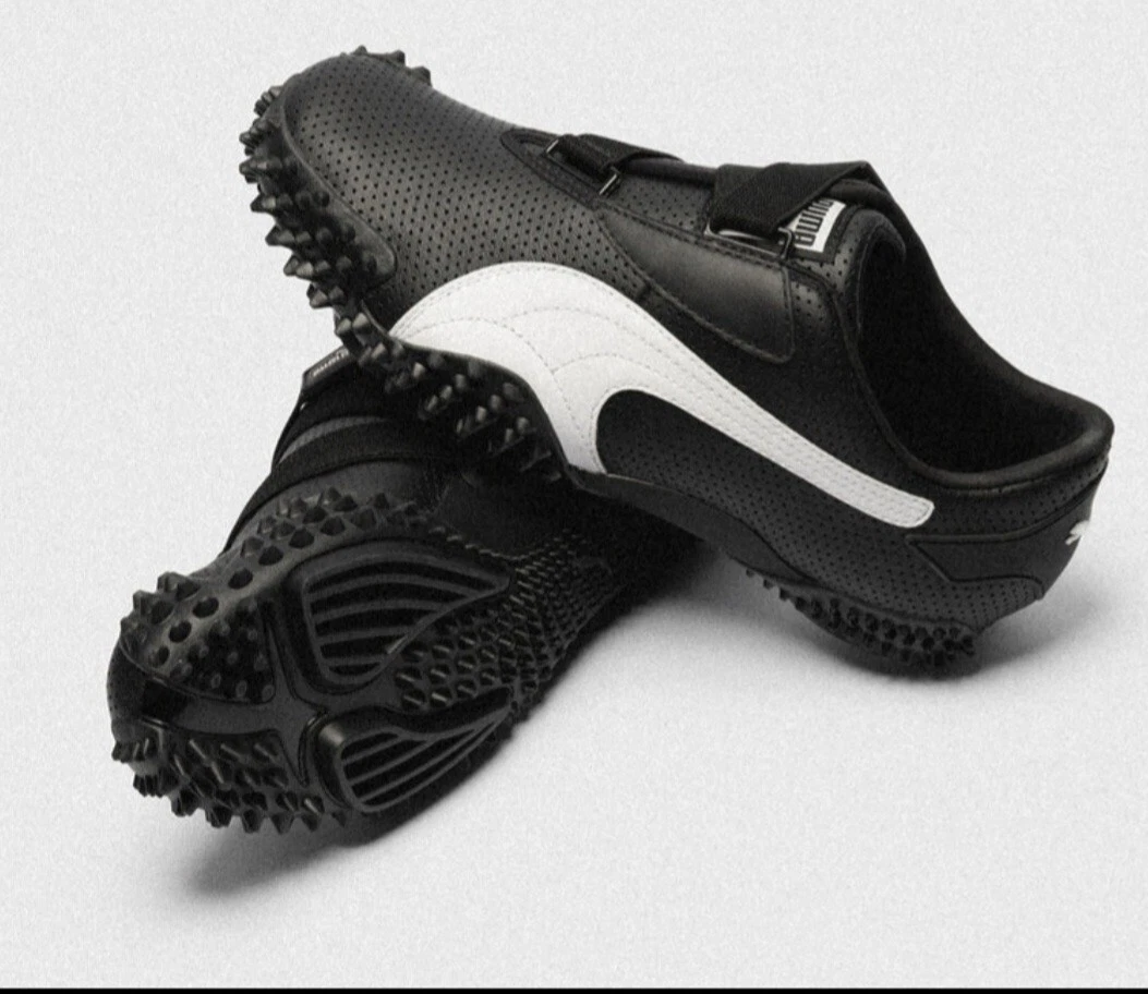 Puma Mostro Black Perf Leather EU39 US7 UK6