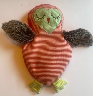 Kathe Kruse Childs Hot Cold Cherry Stone Owl Soothing Therapy Pack Plush