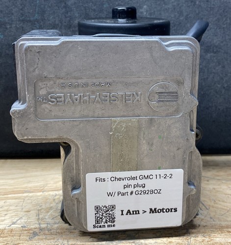 Refurbished ABS Brake Pump Module Chevrolet GMC 11-2-2 pin plug | G292BOZ - Foto 3 di 5