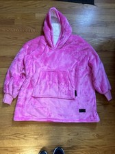 Catalonia Oversized Blanket Hoodie Sweatshirt, Wearable Sherpa Lounging Pullover