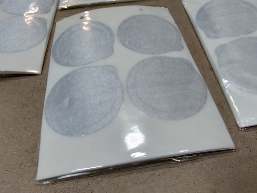 480Pcs, 45mm refill capsule self adhesive aluminum foil brewer cap seals sticker - Picture 3 of 8