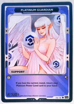 Platinum Guardian (Regular) 178/190, 1st Edition, Rising Stars, VCard