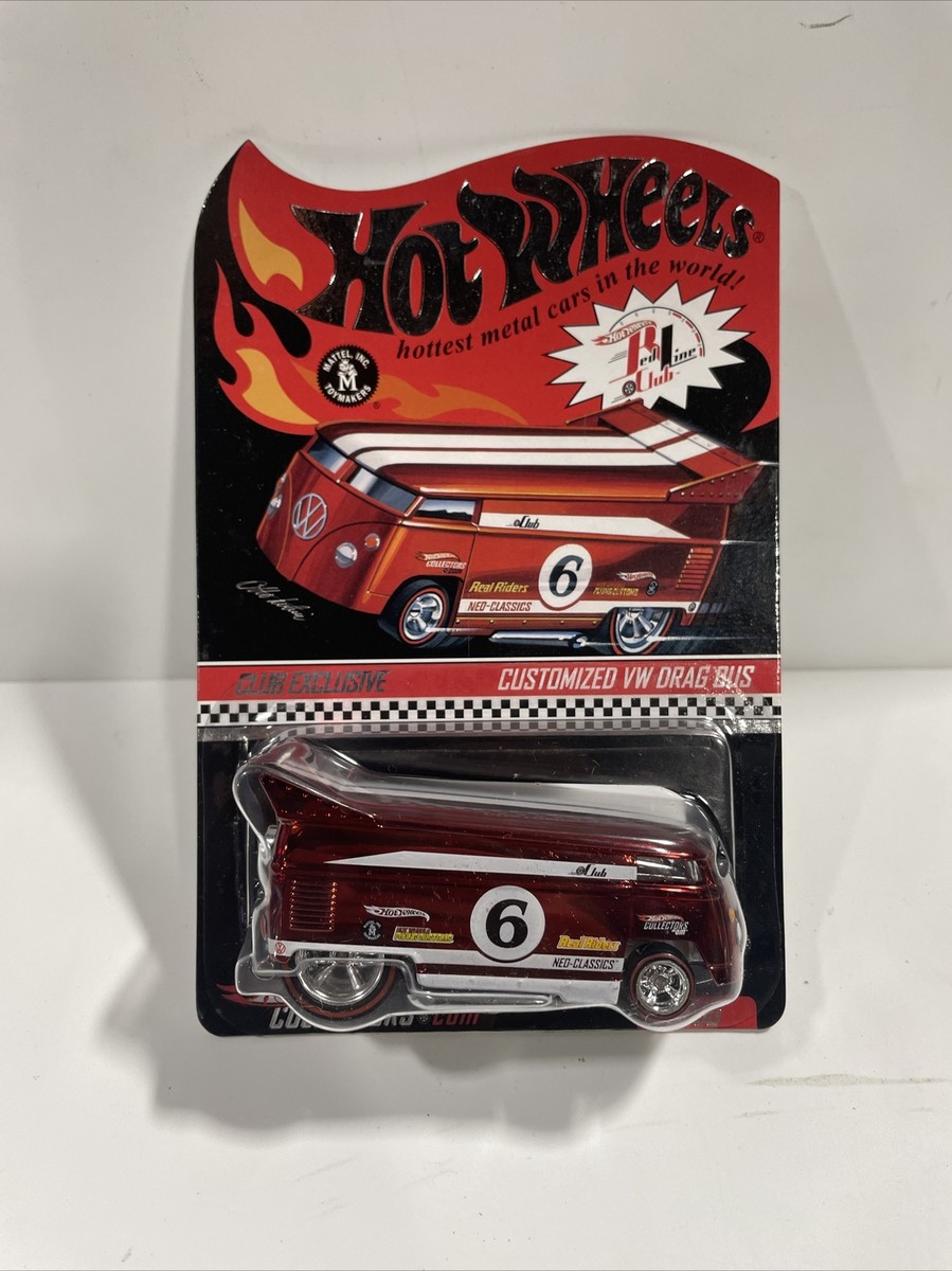 ホットウィール　Customized VW Drag Bus　RLC 2006 Hot Wheels Redline Club RLC Exclusive 2006 Customized VW