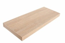 WOOD EFFECT FLOATING SHELF SHELVES DISPLAY UNIT WALL MOUNTED + FITTINGS BRACKETS
