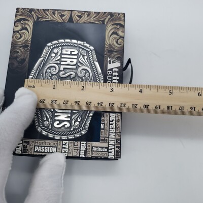 Montana Silversmiths Girls With Guns Right To Bear Arms Belt Buckle GWG Silver Montana Silversmiths Women main image 3