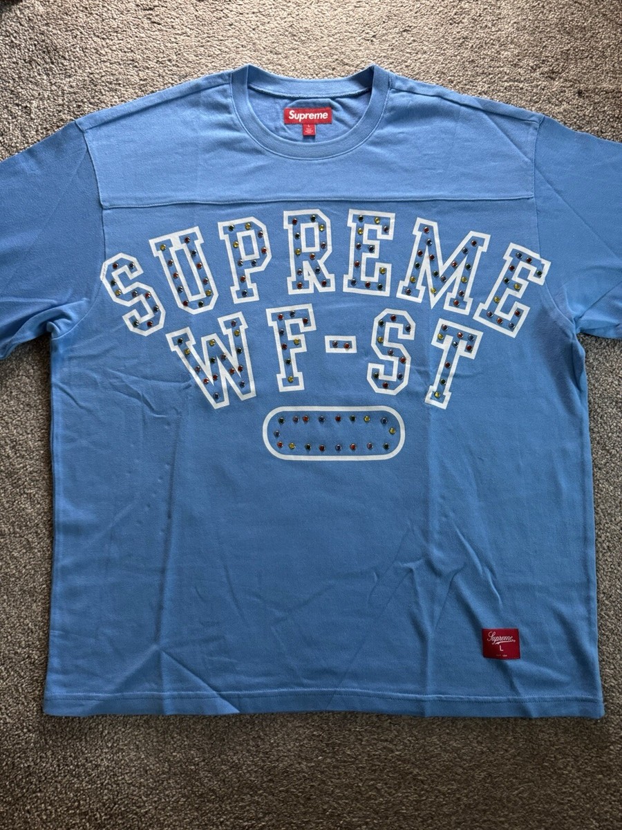 Supreme Athletic Studded L/S Top “Blue” - Large - In Hand | eBay