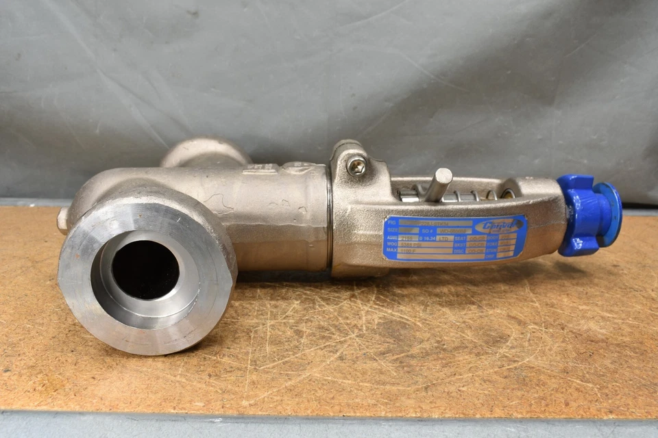 Conval 12P2J-F228J-STK34, 2" Steel Socket Weld Globe Valve, 5388 PSI, 2155. F22 - Image 4 of 4
