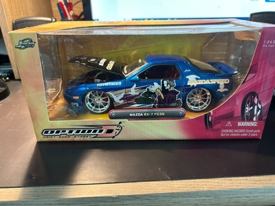 Jada 1/24 Option D Mazda RX-7 FC3S W/Graphics (Rare!)