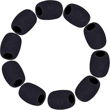 10 Pack Lapel Microphone Windscreen, Headset Windscreen, Mic Foam Covers