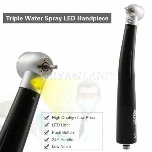 NSK Style Dental LED E-generator High Speed Handpiece / 4 Hole Quick Coupler - Picture 24 of 45