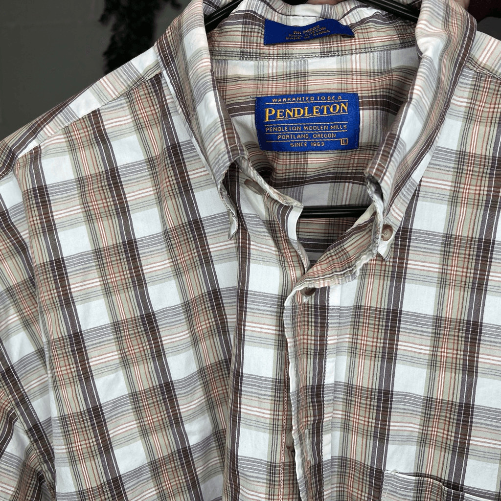 Vintage Pendleton long sleeve button down - image 3