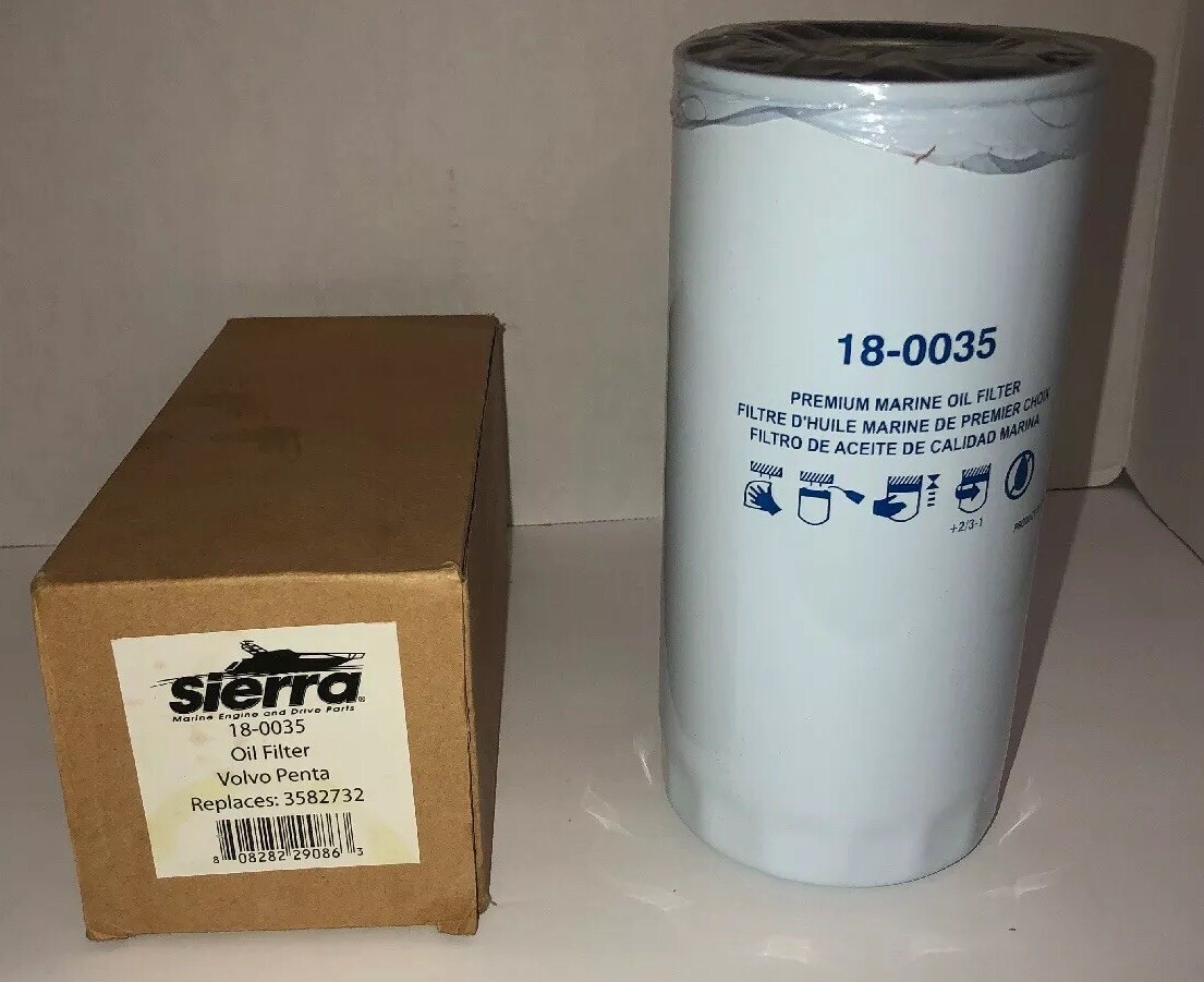 Sierra 18-0035 Oil Filter, Diesel, Full Flow | eBay
