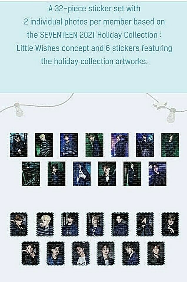 SEVENTEEN] 2021 Holiday Collection Little Wishes Seventeen