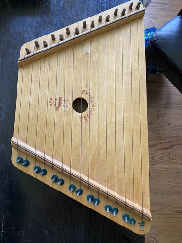 Vintage Russian Folk Music Instrument Perepelochka Quail Lap Harp Vintage Russian Folk Music Instrument Perepelochka Quail Lap Harp