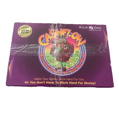 Cashflow How To Get Out Of The Rat Race Board Game Robert Kiyosaki Financial Fun