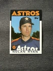 1986 Topps Baseball Card #100 NOLAN RYAN-Houston Astros