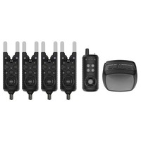 Sonik GIZMO2 Alarm Set 4+1 + Bivvy Lamp - Bissanzeiger Set, Bissmelder, Piepser