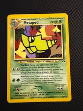 Metapod 42/75 Uncommon Neo Discovery Pokemon Unlimited Moderately Played on eBay