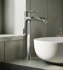 Vigo VG03024CH Niko 10.5" Single Hole Single Handle Vessel Sink Faucet - Chrome