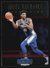 2018-19 Panini Contenders MVP Joel Embiid #7 BG6