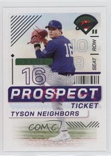 2024 Panini Prospect Edition Tyson Neighbors #65 1a7j