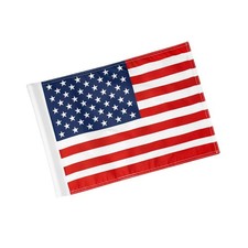USA Golf Flag 20x14 Inch - Tube Inserted, Dual-layer 420D Nylon, Double Sided...