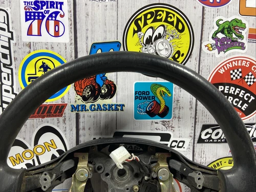 1998-2002 Toyota 4Runner Black Steering Wheel W/Cruise Controls OEM Nice - Picture 5 of 14