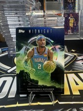 2025-26 Topps Midnight Shai Gilgeous-Alexander Night Vision SSP OKC Thunder
