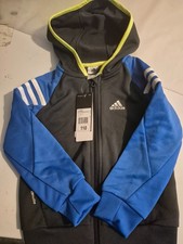 Adidas Kinder Sweatjacke mit Kaputze  110