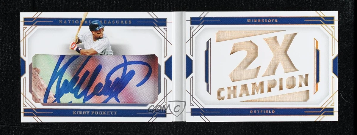 Kirby Puckett Autographed Baseball Cards for sale | eBay Kirby Puckett Autographed Baseball Cards for sale | eBay