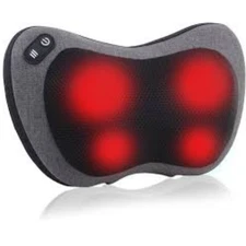 Shiatsu Neck and Back Massager with Heat - Deep Tissue Massage Pillow for Neck,